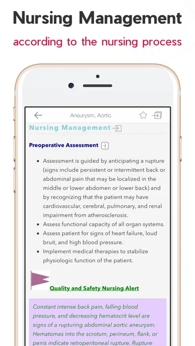 Med-Surg Nursing Clinical HBK Screenshots