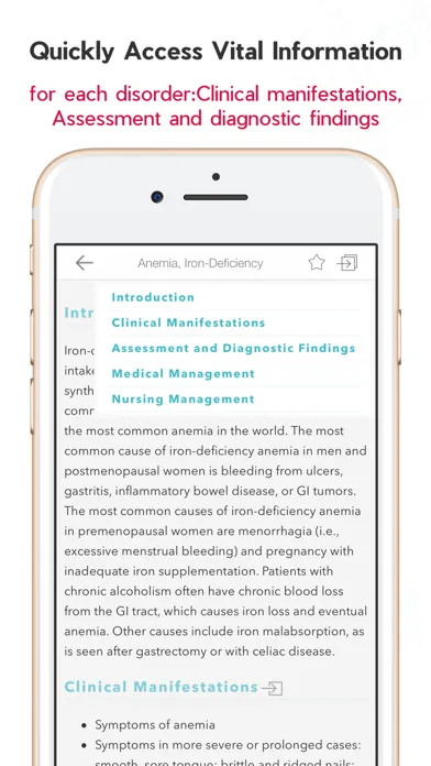 Med-Surg Nursing Clinical HBK Screenshots