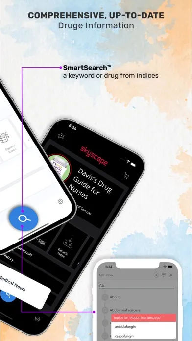 Screenshot di Davis’s Drug Guide for Nurses