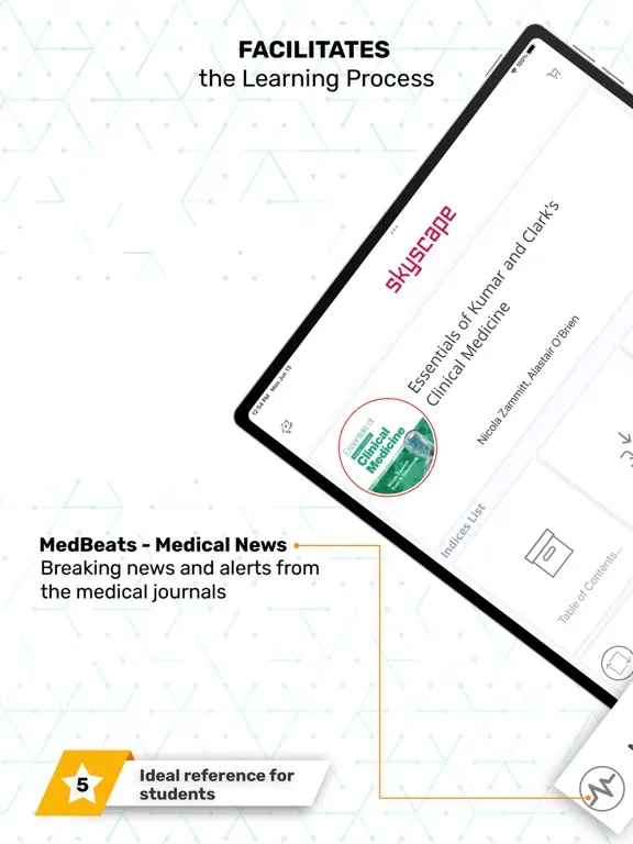 Capturas de tela do Essentials Clinical Medicine iPad 
