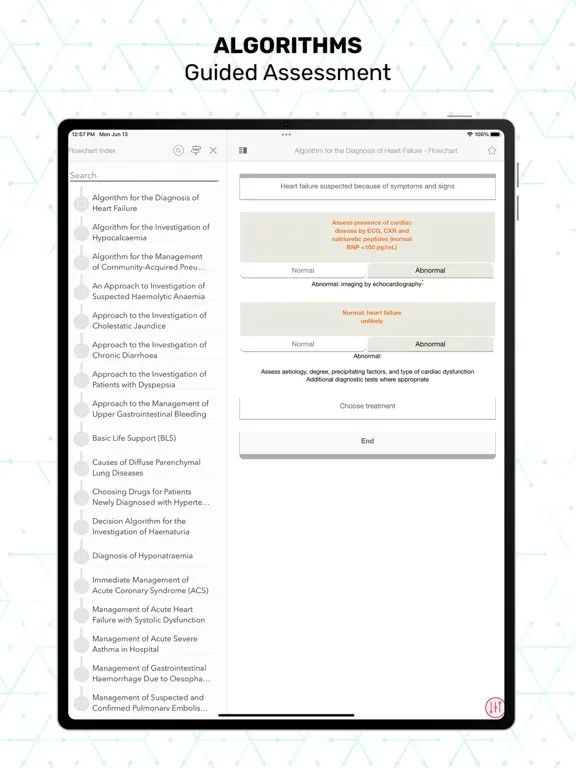 Capturas de tela do Essentials Clinical Medicine iPad 