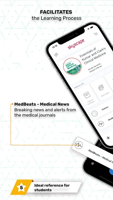 Capturas de tela do Essentials Clinical Medicine