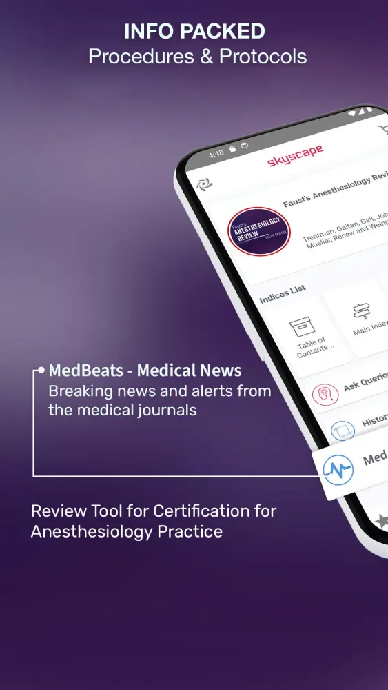 Ảnh chụp màn hình của Faust's Anesthesiology Review