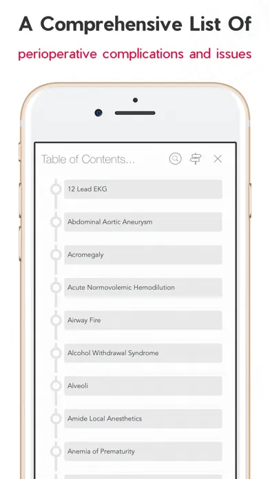 5 Minute Anesthesia Consult 스크린샷