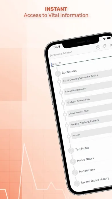 Ảnh chụp màn hình của 5 Minute Emergency Medicine