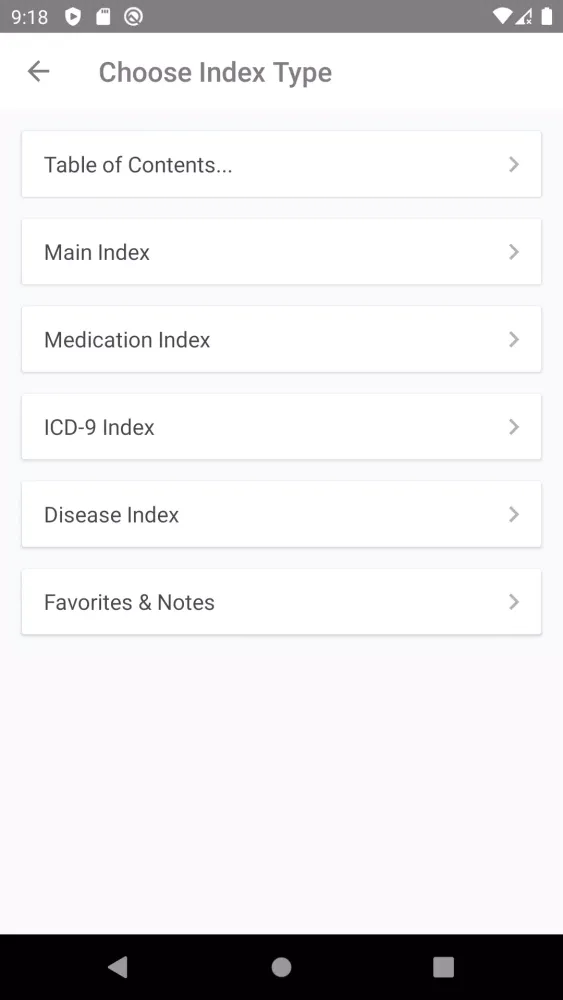 5 Minute Neurology Consult Screenshots