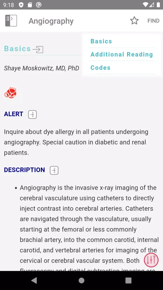 5 Minute Neurology Consult Screenshots
