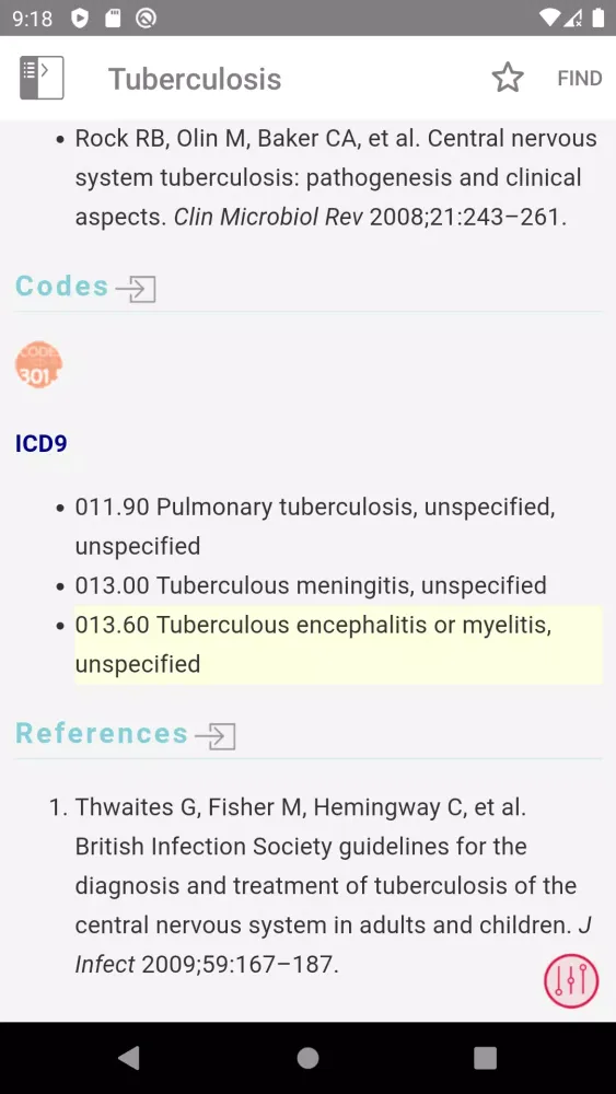 5 Minute Neurology Consult Screenshots