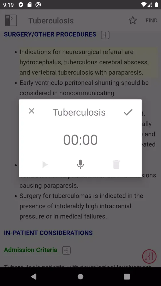 5 Minute Neurology Consult Screenshots