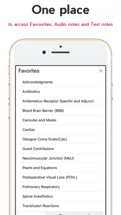 Captures d'écran de 5 Minute Neurology Consult