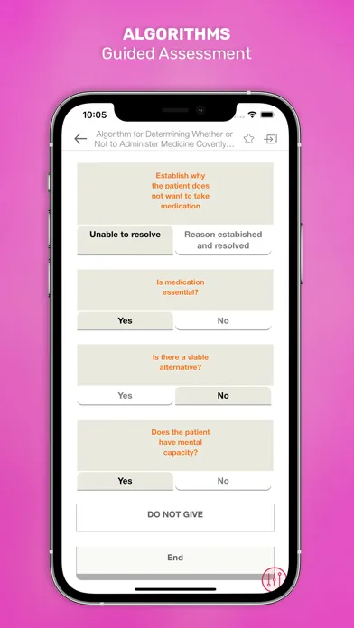 Maudsley Prescribing Guideline Ekran Görüntüleri