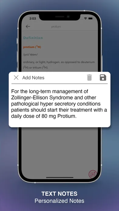 Capturas de pantalla de Mosby's Pocket Dictionary
