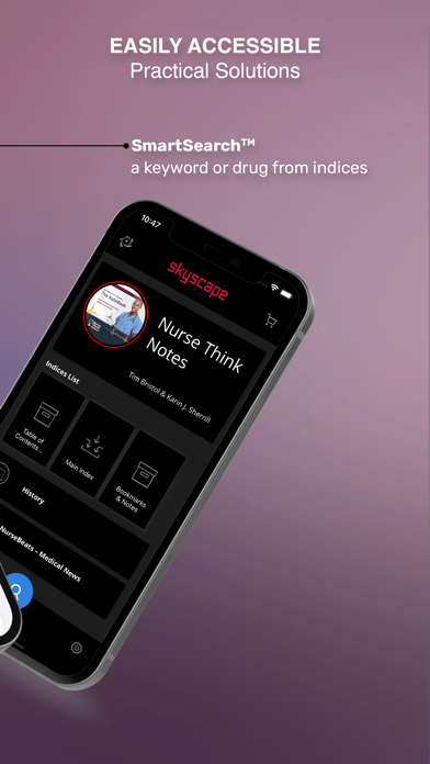 NurseThink® NoteBook Screenshots