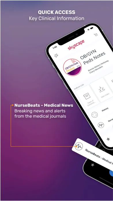 Tangkapan skrin OB/GYN Peds Notes