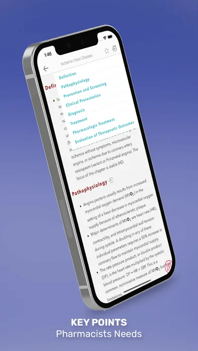 Zrzuty ekranu Pharmacotherapy Handbook