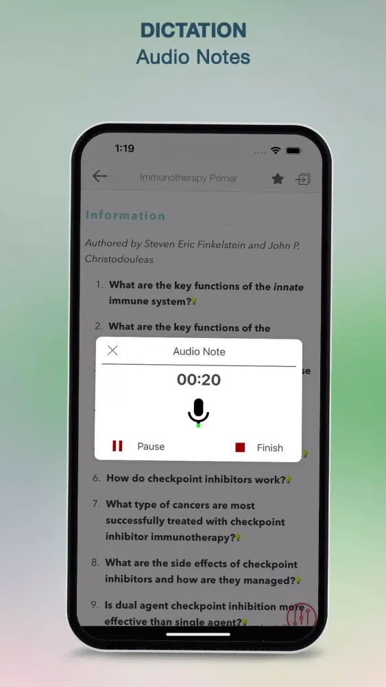 Radiation Oncology: Review Screenshots