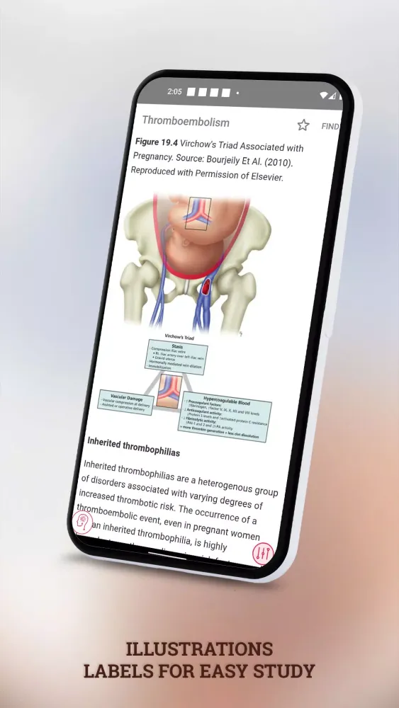 Capturas de tela do Protocols High-Risk Pregnancy