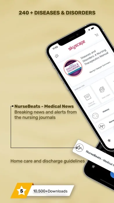 Screenshot di Diseases & Disorders: Nursing