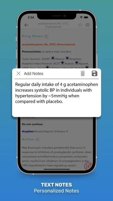 Mosby’s Nursing Drug Reference スクリーンショット