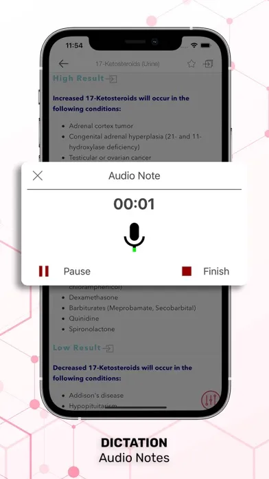 Skyscape Lab Values Mobile App سکرین شاٹس