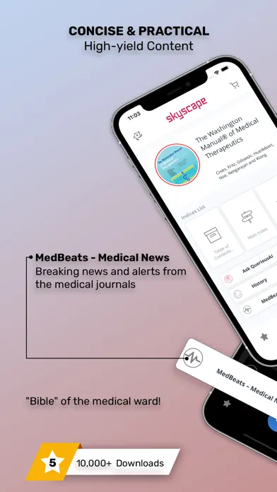 ภาพหน้าจอของ Washington Manual Medical Ther