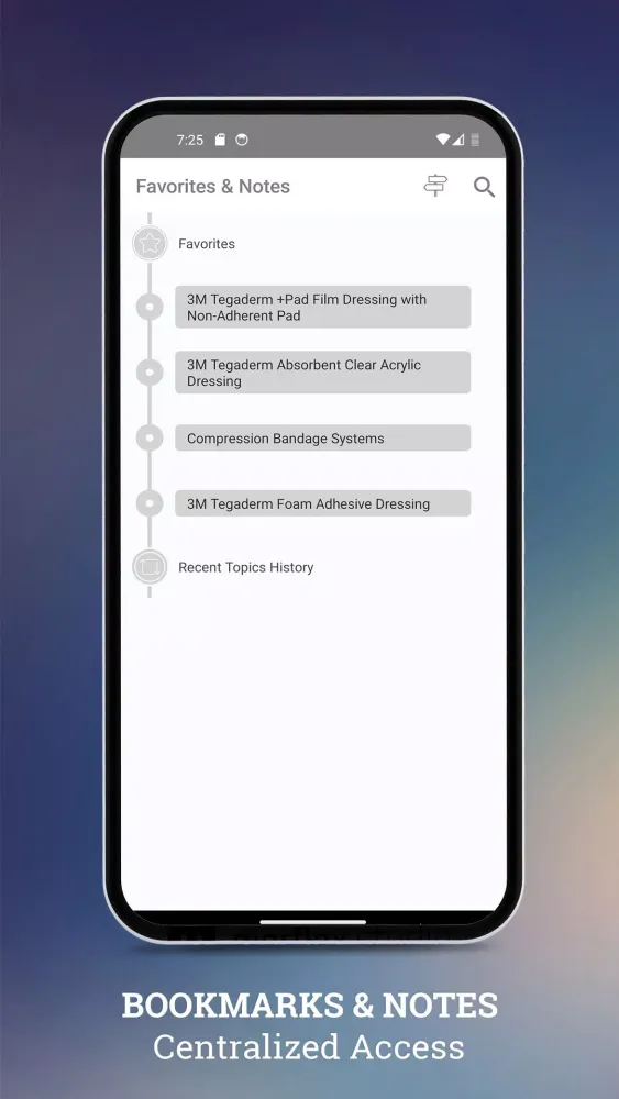 Product Guide Skin Wound Care Screenshots