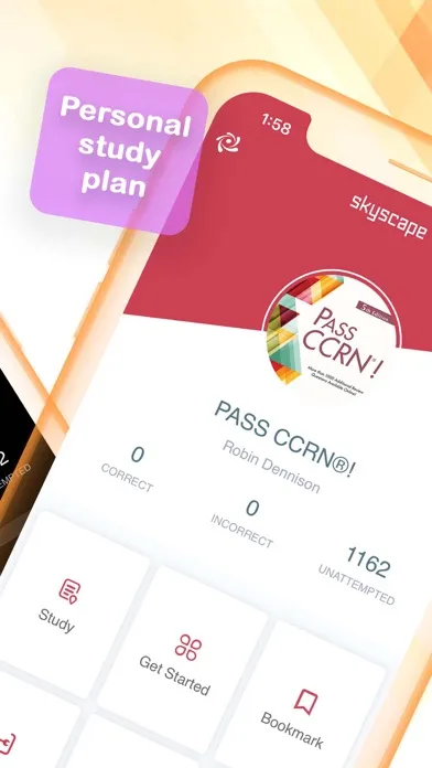 Ảnh chụp màn hình của PASS CCRN®!