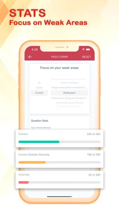 Ảnh chụp màn hình của PASS CCRN®!