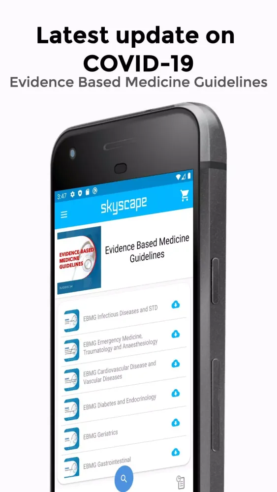 Capturas de pantalla de Evidenced Based Medicine Guide
