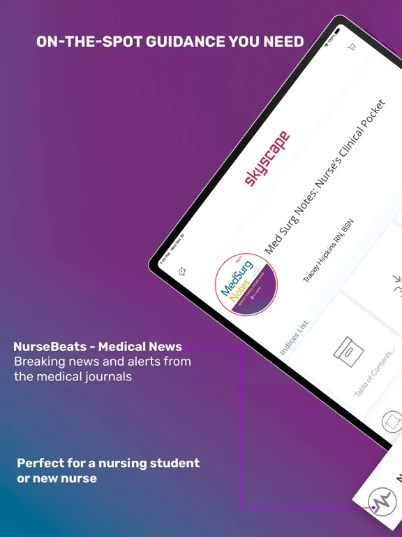 MedSurg Notes: Nurse Pkt Guide iPad  স্ক্রিনশট