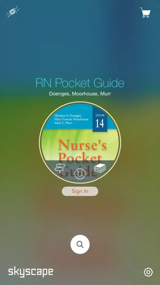 Zrzuty ekranu Nurse's Pocket Guide Diagnoses