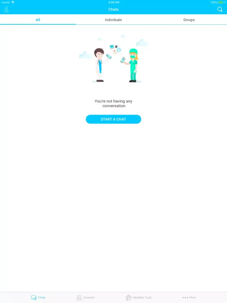 صور MedsBla - Medical Messenger iPad 