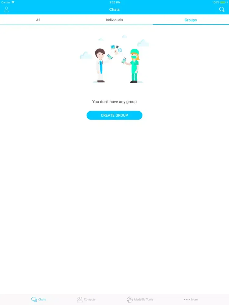 صور MedsBla - Medical Messenger iPad 