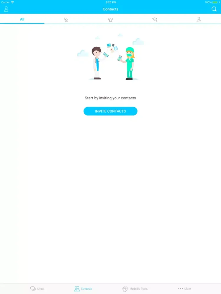 صور MedsBla - Medical Messenger iPad 