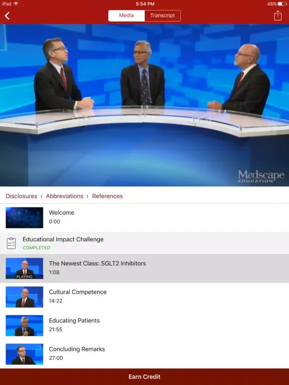 تصاویر Medscape CME & Education iPad 