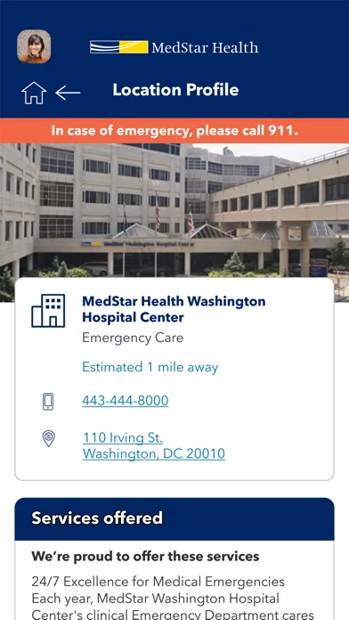 MedStar Health स्क्रीनशॉट