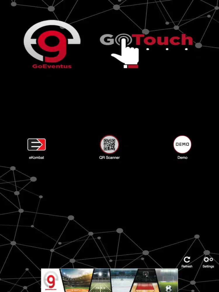 Zrzuty ekranu GoTouch Event App iPad 
