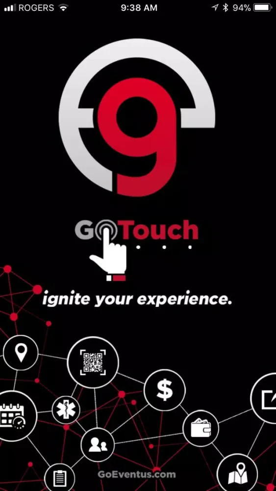 Zrzuty ekranu GoTouch Event App