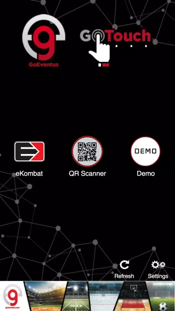 Zrzuty ekranu GoTouch Event App