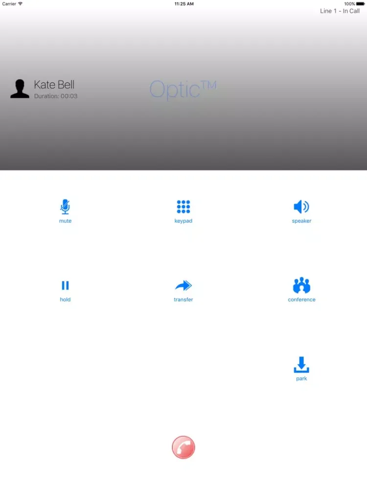 Optic Mobile iPad  Screenshots