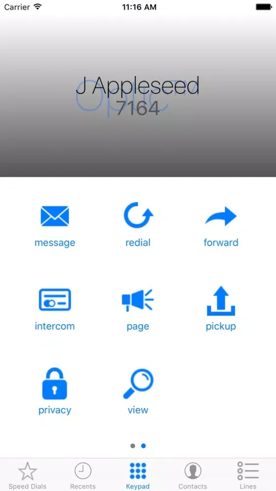 Optic Mobile Screenshots