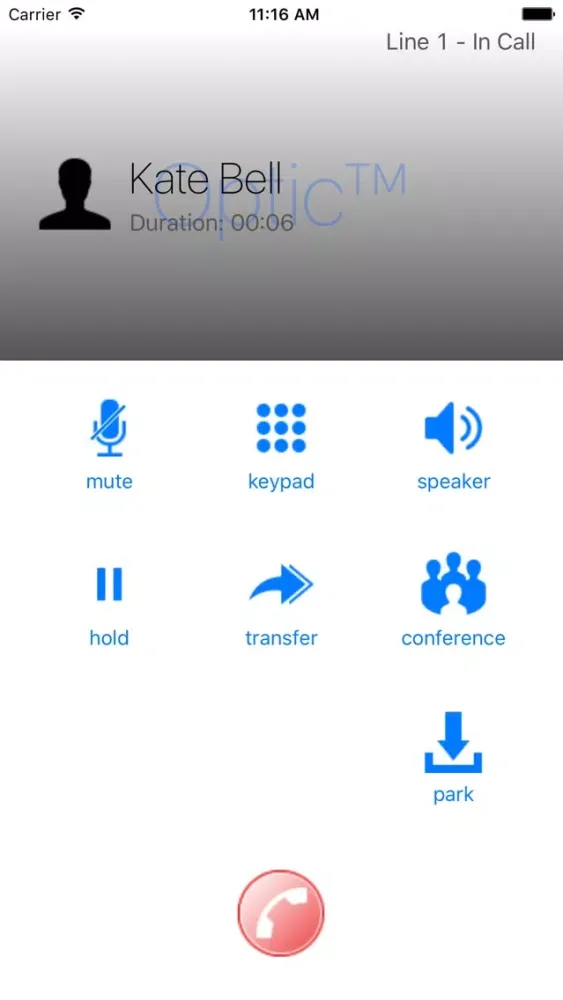 Optic Mobile Screenshots