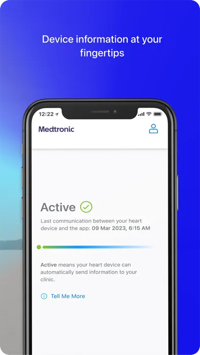 MyCareLink Heart™應用截圖