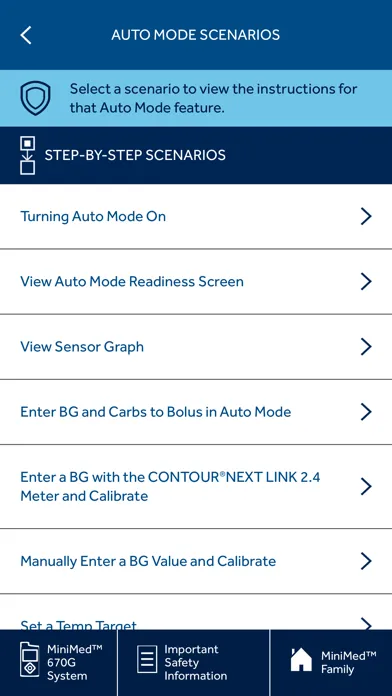 MiniMed™ Virtual Pumps App স্ক্রিনশট