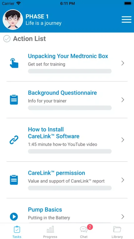 Medtronic StartRight Screenshots