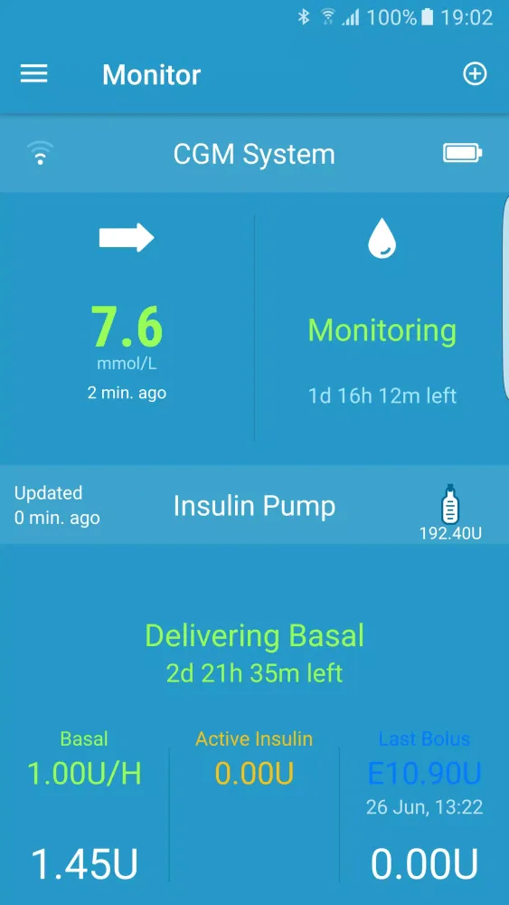 Medtrum EasyTouch mmol/L স্ক্রিনশট