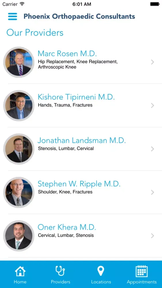 Phoenix Orthopaedics Ekran Görüntüleri