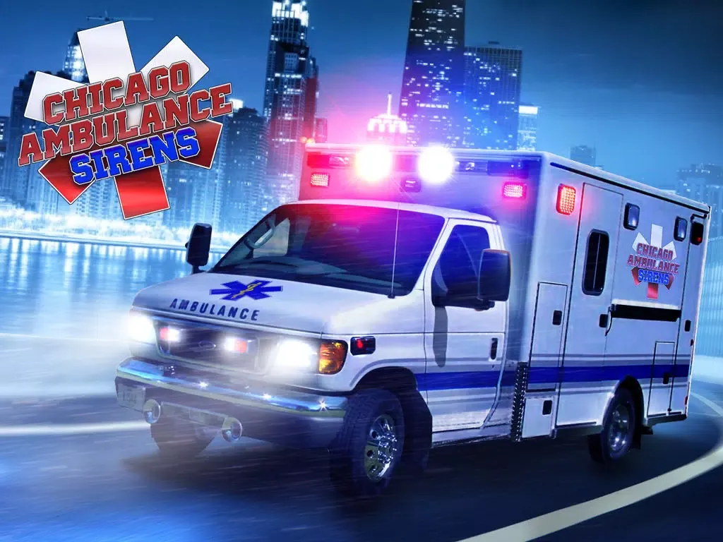 Tangkapan layar Chicago Ambulance - Sirens: Quick 3D Emergency Car Driving Game iPad 