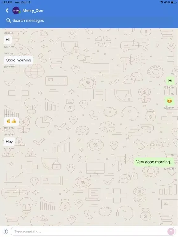 MedX Chat iPad  স্ক্রিনশট