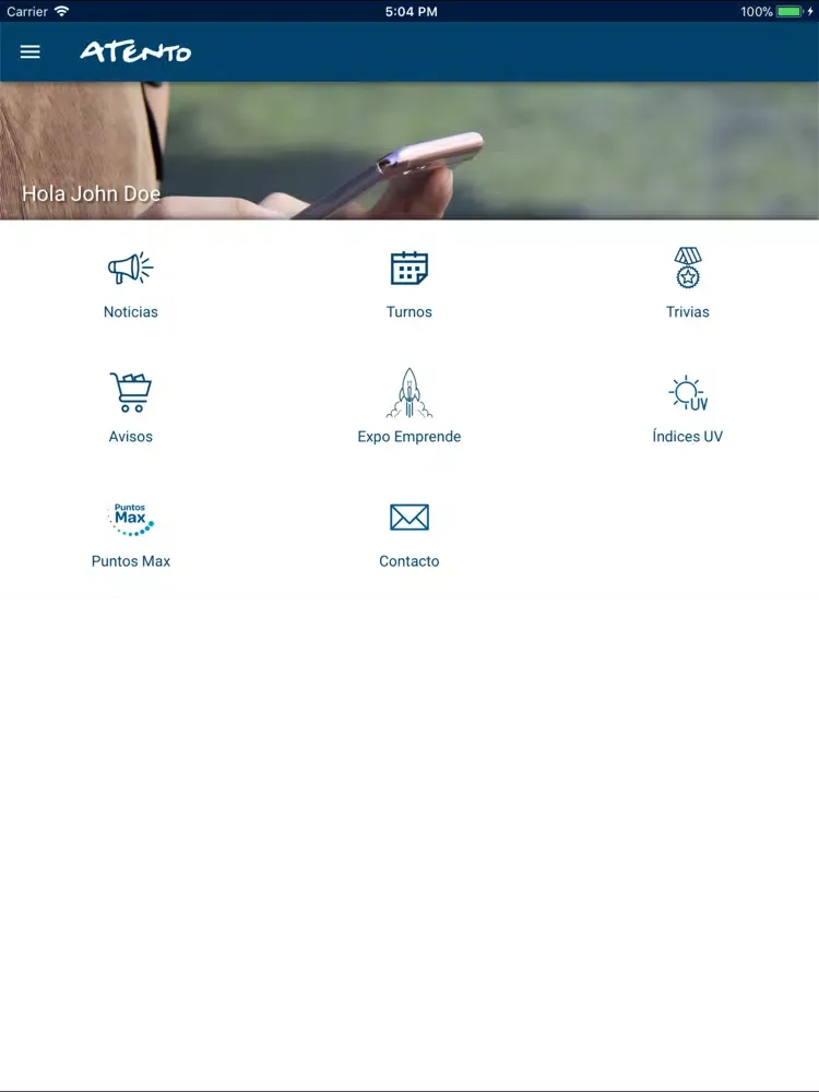 Atento Chile iPad  スクリーンショット